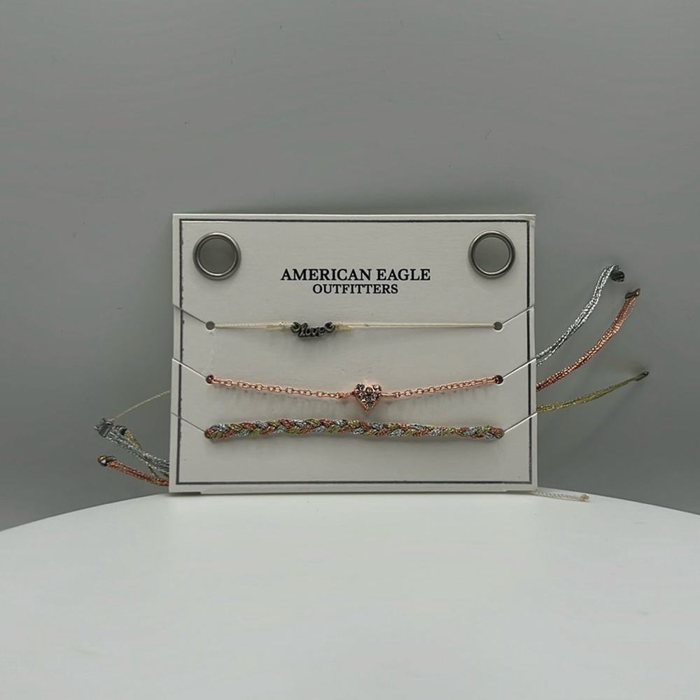 American Eagle set of 3 bracelets